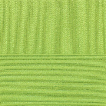 Школьная. Цвет 252-Зеленый горошек. 5x50 г.