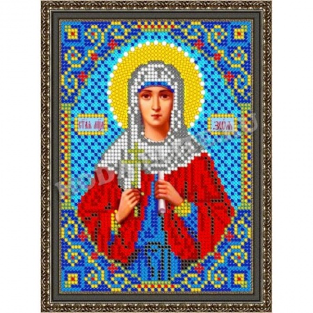 Набор для вышивания бисером 8690М «Св. Зоя»