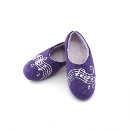 Войлочные тапочки Музыкальные. Размер 46